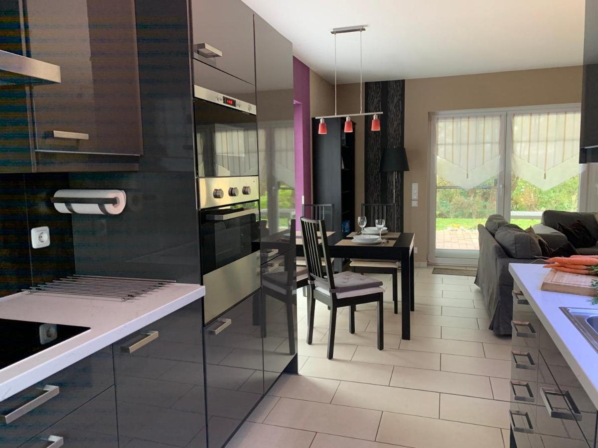 Ferienhaus Ellernblick Mit Sauna Steffenshagen ภายนอก รูปภาพ