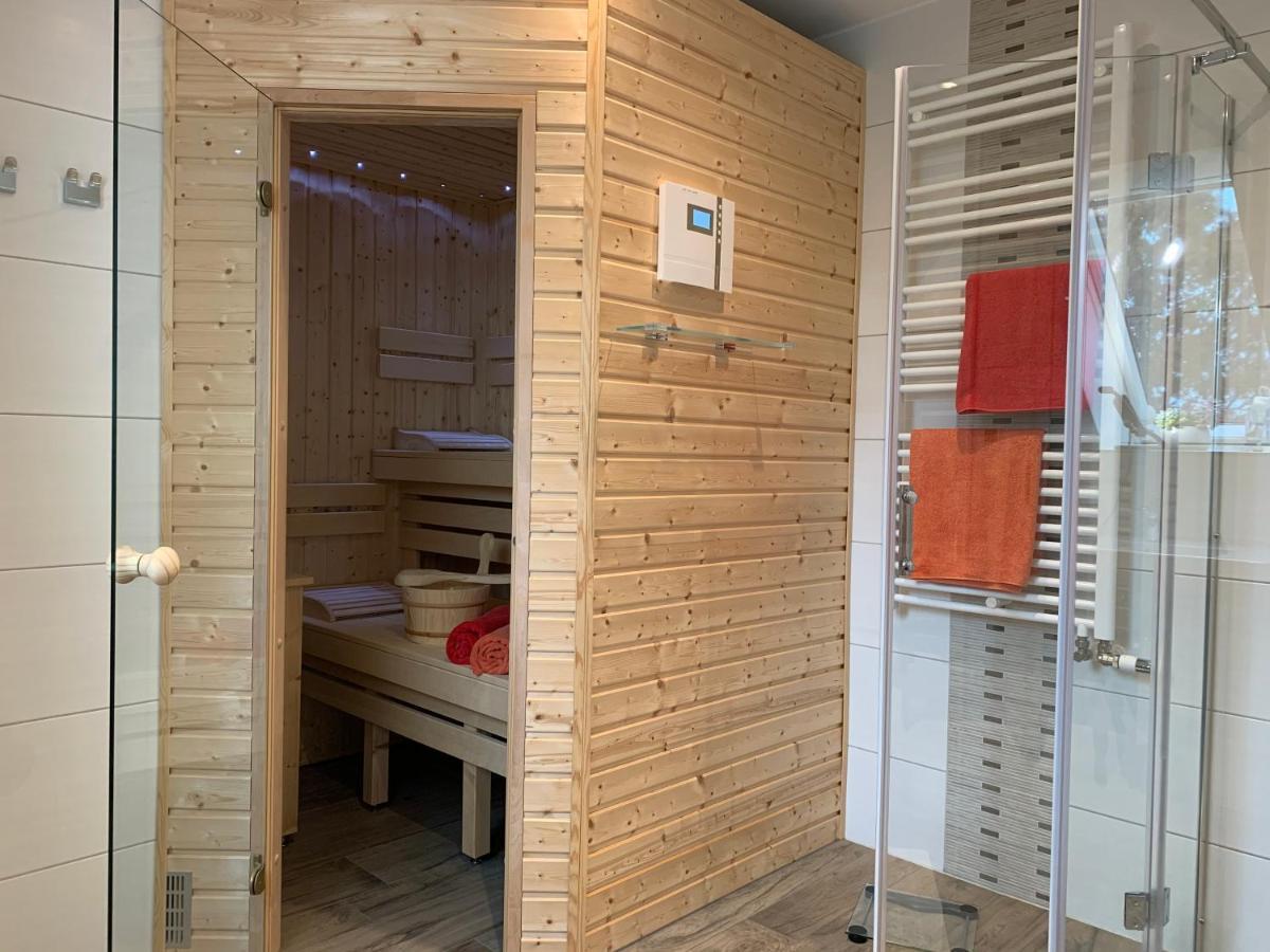 Ferienhaus Ellernblick Mit Sauna Steffenshagen ภายนอก รูปภาพ